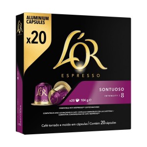 L'OR Espresso Sontuoso compatibles Nespresso® 20 capsulas