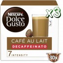 Nescafé Dolce Gusto Café con Leche DESCAFEINADO 90 cápsulas