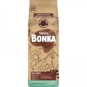 Café BONKA natural en grano 500g