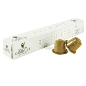 Garibaldi Gusto Oro compatibles Nespresso® 10 cápsulas