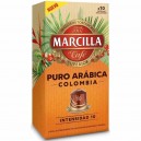 Marcilla Puro Arábica Colombia 10 cápsulas compatibles Nespresso®