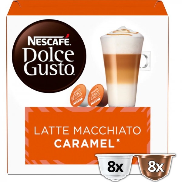 Dolce Vita Caramel Chocolate - 16 Cápsulas para Dolce Gusto por 3,29 €