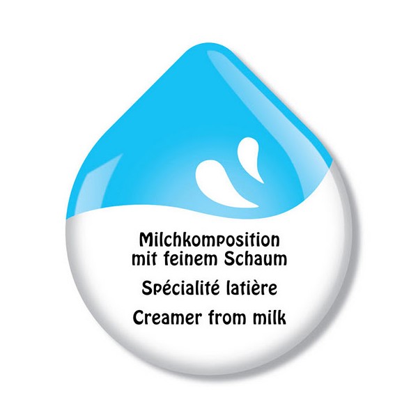 Cápsulas de TASSIMO Milk Creamer para 16 unidades, TASSIMO