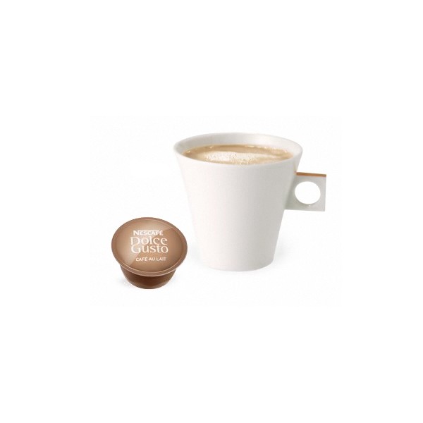 ¿Nescafe Dolce Gusto Caf? Au Lait, paquete de 3, 48 cápsulas en total.