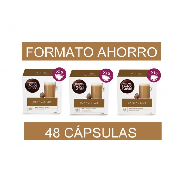 Café Siena 48 Capsulas Dolce Gusto Cafe Leche Ahorro