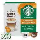 Caramel Macchiato Starbucks 36 Cápsulas by NESCAFÉ® Dolce Gusto®