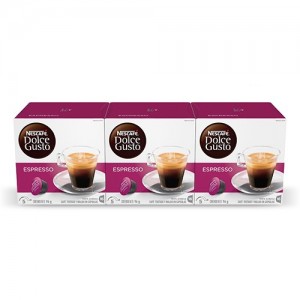 NESCAFÉ® Dolce Gusto® Espresso x 3, 48 Cápsulas