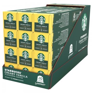 Lote 12 Vanilla Starbucks by Nespresso® - 120 cápsulas