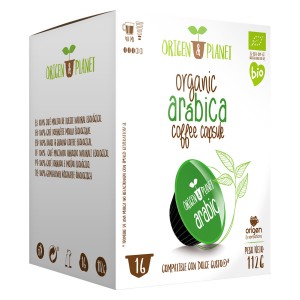 Organic Arábica Coffee 16 Capsule Compatible Dolce Gusto®*