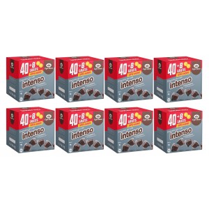 Pack 8 unidades Café Siena Intenso 40+8 Cápsulas Compatibles Nespresso®*