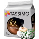 Lote 5 Tassimo L'OR Cappuccino