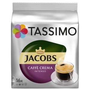 Tassimo Jacobs Caffe Crema Intenso 16 Bebidas