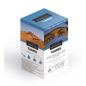 TUAREG Te Verde + Menta 15 Piramides