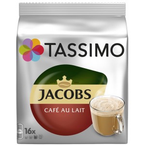 Tassimo Jacobs Café Au Lait Classico 16 Bebidas