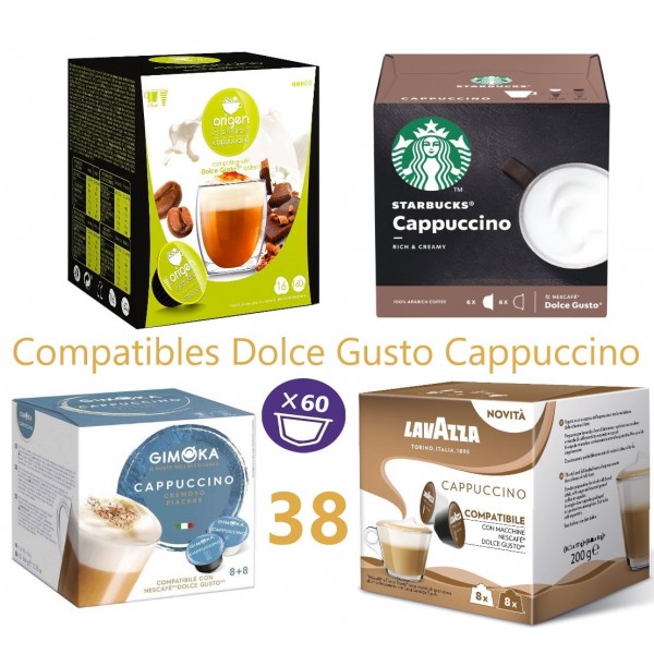 Pack Degustación Café con Leche Compatibles Dolce Gusto® 60 cápsulas -  Comprar Cápsulas