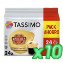 Lote 240 T-Disc Tassimo Marcilla Largo Ahorro