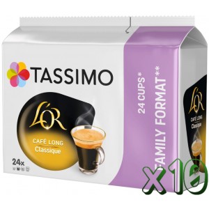Lote 10 Tassimo L'OR Long Classique 24 TD