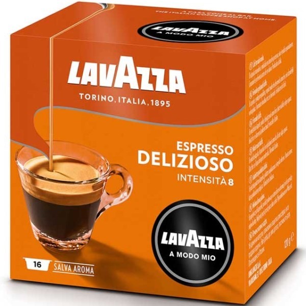 Lavazza A Modo Mio DELIZIOSO 16 Cápsulas - Comprar Cápsulas