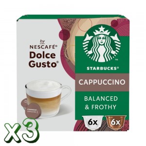 Cappuccino Starbucks 36 Cápsulas by NESCAFÉ® Dolce Gusto®