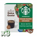 Grande House Blend Starbucks 36 Cápsulas by NESCAFÉ® Dolce Gusto®