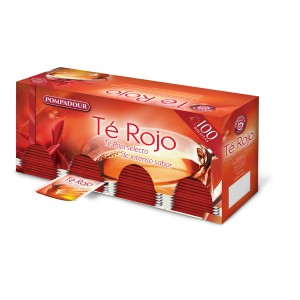 Té Rojo Pompadour 100 bolsitas