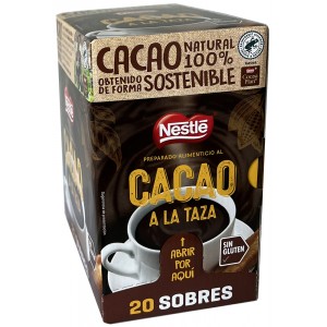 Cacao a la Taza Nestle 20 sobres de 30 gr