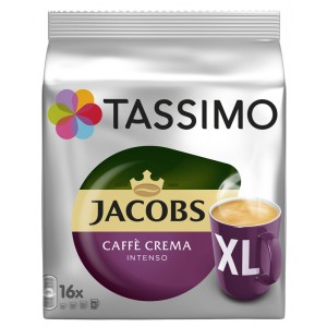 Tassimo Jacobs Caffe Crema Intenso XL 16 Bebidas