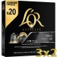 L'OR Espresso Onyx 60 cápsulas 3x2 Compatibles Nespresso®