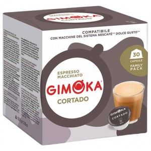 Gimoka Cortado compatibles Dolce Gusto®* 30 Cápsulas