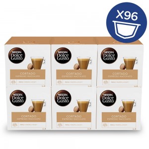 NESCAFÉ® Dolce Gusto® Cortado x 6, 96 Cápsulas