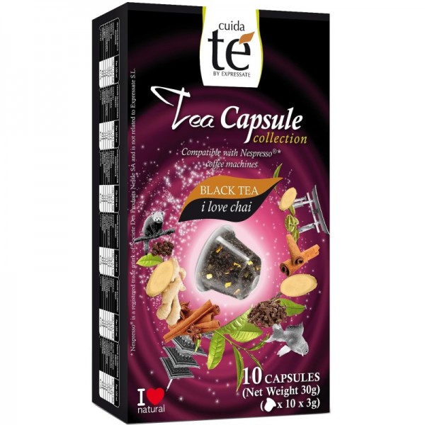 Negro i 10 cápsulas compatibles Nespresso® - Comprar Cápsulas