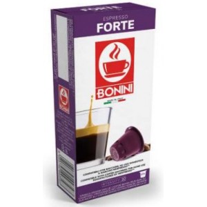 Café Bonini Forte 10 Cápsulas Compatible Nespresso®*
