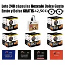 Lote 240 cápsulas NESCAFÉ® Dolce Gusto® Black Coffee Collection