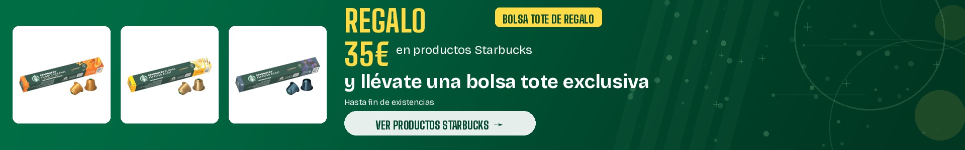 Regalo Bolsa Starbucks 35e